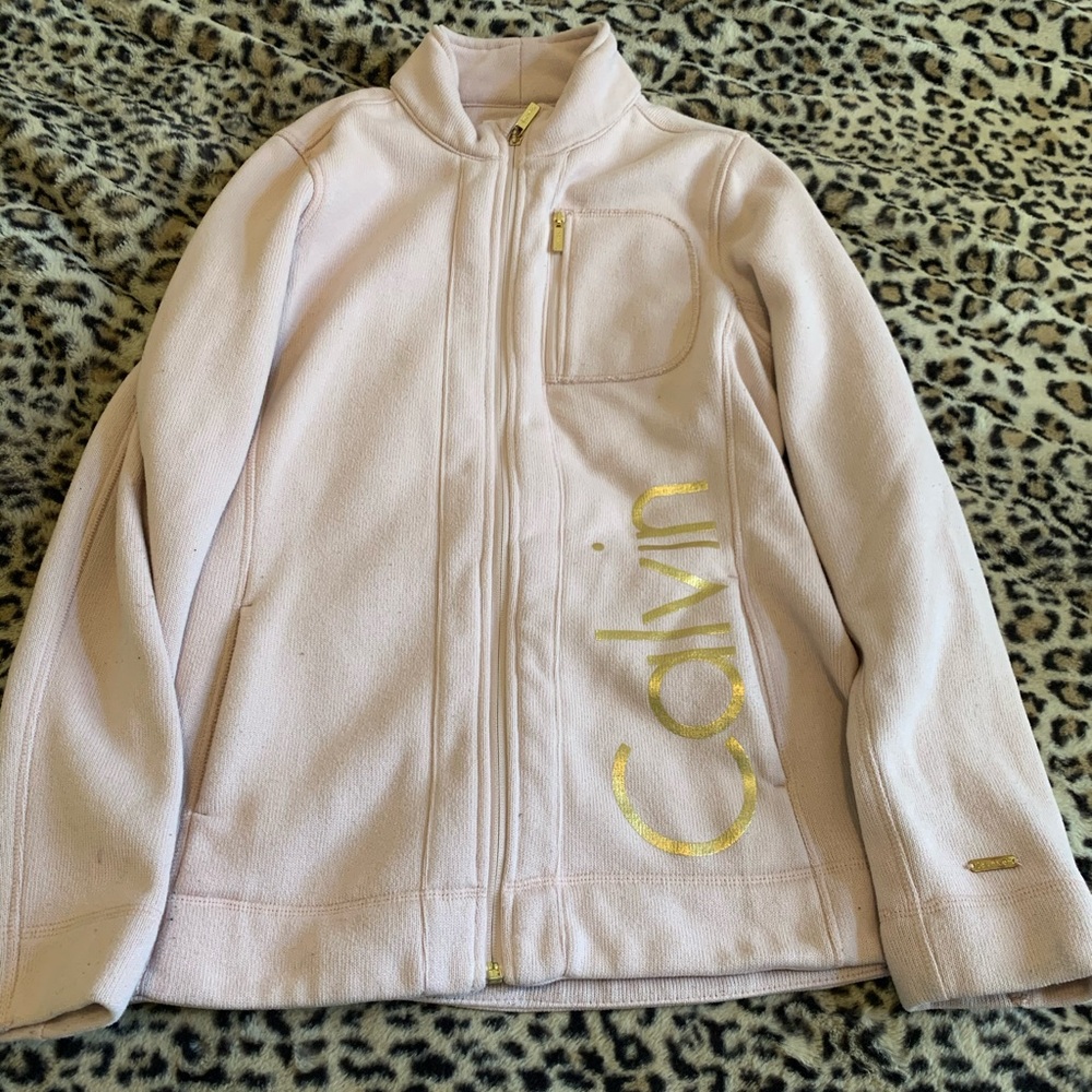 Calvin Klein fleece jacket 🤍